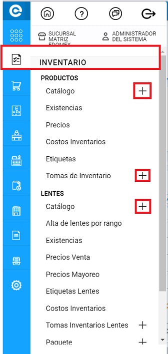 Acceso modulos_secciones