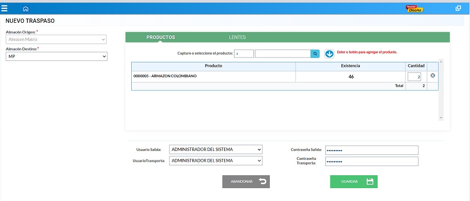 Pantalla_MP_asignacion_existencia